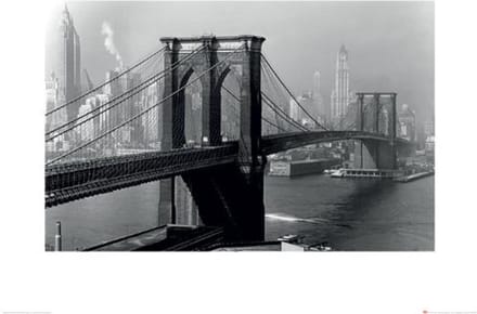 Kunstdruk Time Life - Brooklyn Bride New York 1946 60x80cm