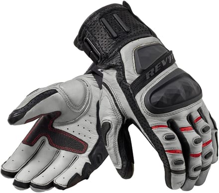 REV'IT! Cayenne 2 Zwart Silver - Maat L - Handschoen