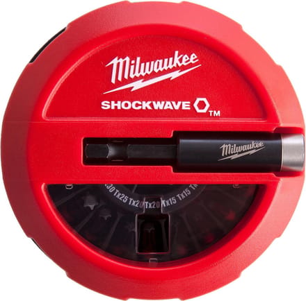 Milwaukee Shockwave™ Bit set Gen II PUCK 15-delig - 4932430904