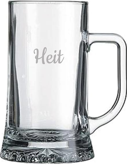 Gegraveerde bierpul 50cl Heit