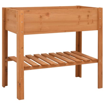 vidaXL - Plantenbak - 88x43x80 - cm - vurenhout