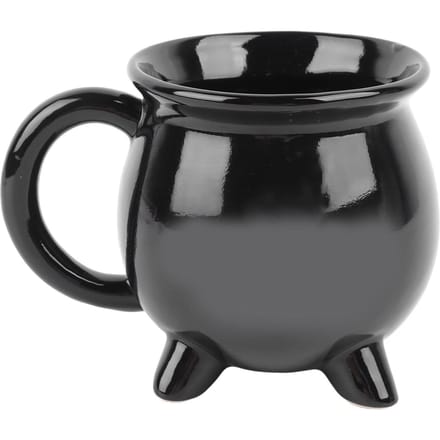 Heksenketel Mok 300ml Verzegelde Hekserige Zwarte Ketel Mok voor Halloween Decor Tafeldecoratie black