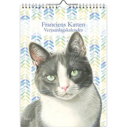 Franciens Katten Verjaardagskalender - Tibbe - A4