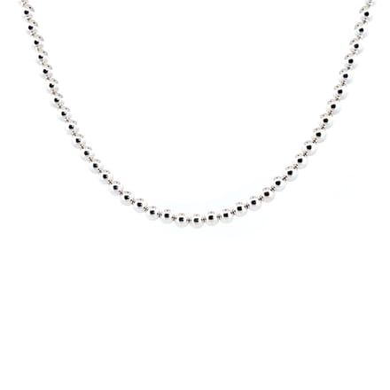 Heaven Eleven - dames - ketting - zilver 925 - 7mm - verstelbaar 40cm + 4cm