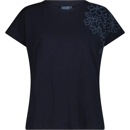 T-shirt van rekbare katoen jersey dames CMP