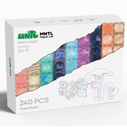 MNTL Sterrennacht magneet speelgoed - 240 stuks