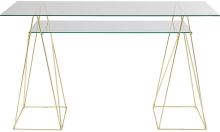 Kare Bureau Polar Messing Matt 31x49 cm