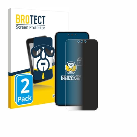 BROTECT - privacy screenprotector voor Huawei Mate 80 - Folie Beschermfolie Blauwlichtfilter 2 Stuks