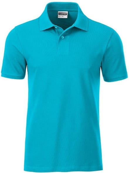 James and Nicholson Heren Basis Polo (Turquoise)