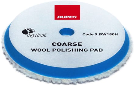 RUPES COARSE Wollen Polijstpad 150-170mm