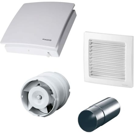 MAICO AKE 150 Supply air set for basement dehumidification DN 150 0093.1647