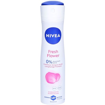 Nivea Fresh Flower 0% Aluminium Deodorant Spray 48h 150