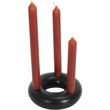 Kandelaars, kaarshouders The home deco factory SUPPORT 3 BOUGIES NOIR M24