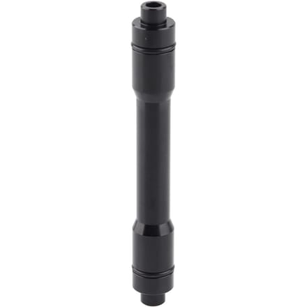 Adaptateur de moyeu d'axe traversant de 15 mm pour vélo vers axe à blocage rapide de 9 mm pour roue avant de 100 mm (rouge) black