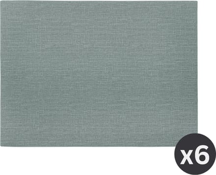 Placemat TRITON, SET/6, 33x45cm, slate blue