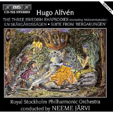 Royal Stockholm Philharmonic Orchestra - The Three Swedish Rhapsodies (CD)