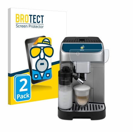BROTECT - Screenprotector voor DeLonghi Magnifica Plus - Folie Beschermfolie matte 2 Stuks