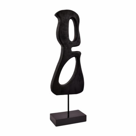 by fonQ Structure Ornament H60 cm - Zwart