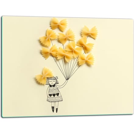 TMK ArtDeko - Snijplank - Glas - 52x40cm - Inductiekookplaten