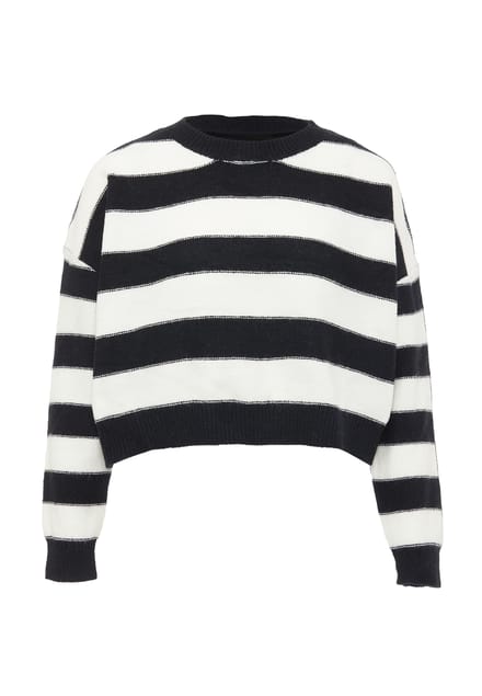 Faina Jumper Dames zwart en wit