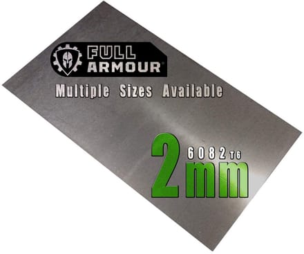 Aluminium Plaat 2mm - 6082T6 - 10x15 cm - Sterk Metaal