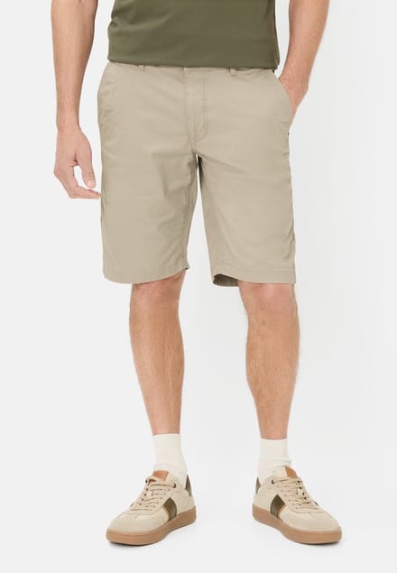 camel active Bermudashorts met rits - Maat menswear-46IN - Beige