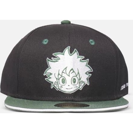 My Hero Academia - MHA Snapback Pet - Zwart-Groen Cap