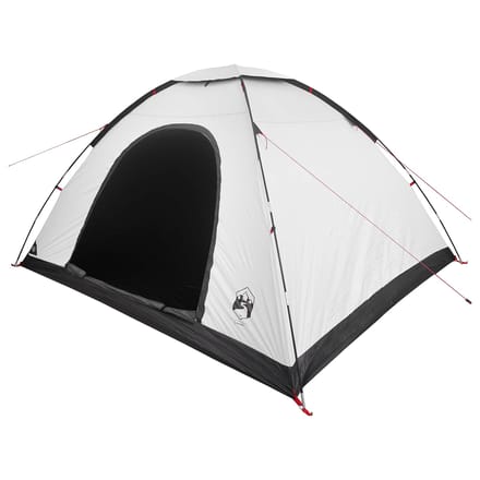 vidaXL - Kamperen - tent - 6-persoons - Wit - Blackout
