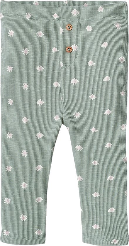 Vertbaudet Effen geribbelde legging voor baby