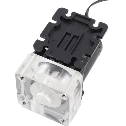 Geluidloze CPU Waterpomp Computer Waterkoelsysteem Pomp G1 4 Draad voor PC 500L H zwart