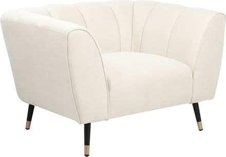 ORSTA - Fauteuil - Lichtbeige - Polyester