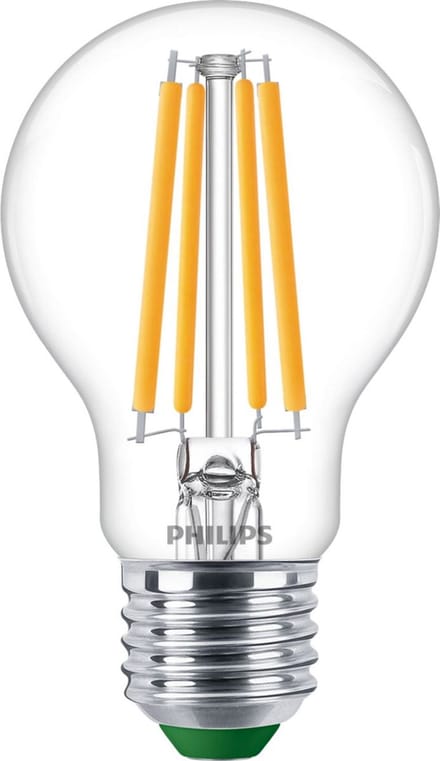 Philips MASTER LED Lamp Ultra Efficient E27 Peer Helder 4W 840lm - 827 Zeer Warm Wit | Vervangt 60W