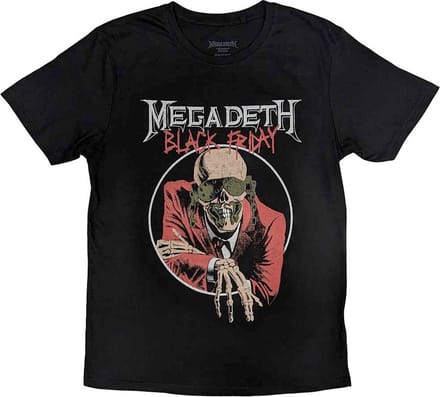 Megadeth - Black Friday Heren T-shirt - S - Zwart