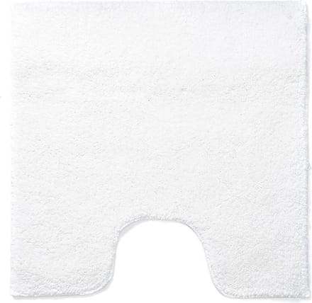 Casilin Havana WC-mat - 59 x 59 cm - Met uitsparing - Antislip - Wit