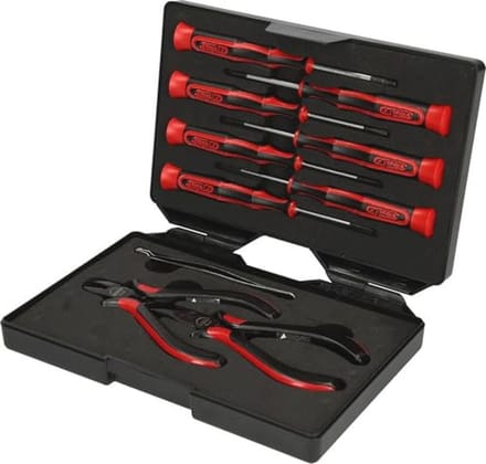 Elektronica Gereedschapset 10-dlg voor Professionele Technici