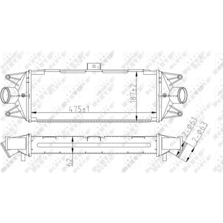 Intercooler NRF 30879