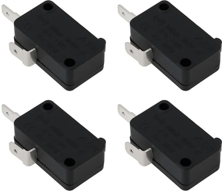 Dailygoods - Microschakelaar SPST-NO 22A voor Hoge Belastingen