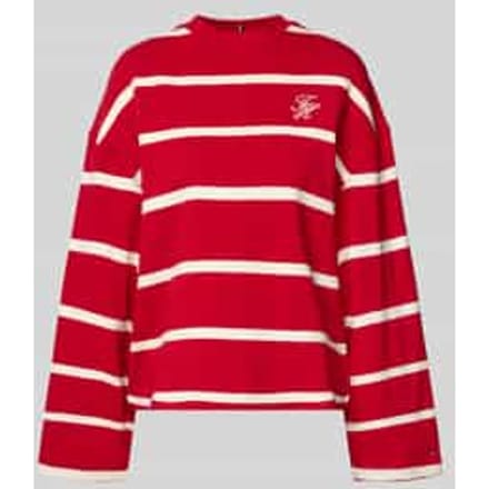 Relaxed fit sweatshirt van katoenmix