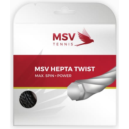 MSV Hepta-Twist Set Snaren 12m-Zwart