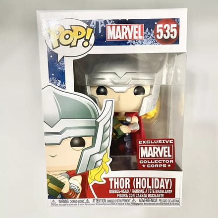 Funko Pop! Marvel: Holiday Classic Thor #535 (Collector Corps Exclusive) [Condition: 7.5/10]