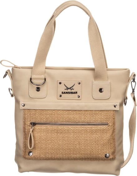 Sansibar Handtas Schoudertas Shopper Sand Beige