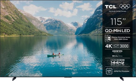 TCL 115C7K - 115 inch - 4K MiniLED - 2025