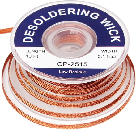 Desoldering Wick Braid 10ft - Efficiënte Oplossing voor Soldeer verwijderen