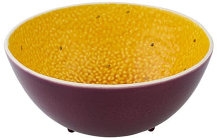 Bordallo Pinheiro bowl passion/tropical fruits - set van 2