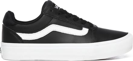 Vans Ward Deluxe Dames Sneakers - (Tumble) Black/White