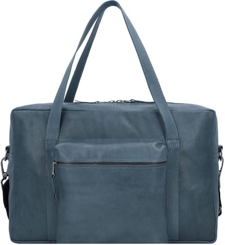 Harold's Bague Schoudertas Leer 40 cm - Jongens - blau