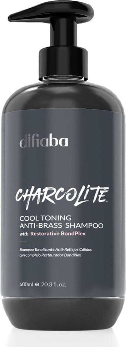 Difiaba - Charcolite Cool Toning Anti-Brass Shampoo