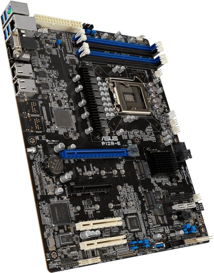 ASUS P12R-E Moederbord - Intel C256 - Intel LGA1200 - DDR4 RAM - ATX