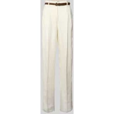 Wide leg linnenbroek met tunnelkoord model 'PELOTA'