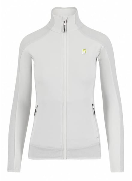 Karpos Odle Fleece Met Volledige Rits Wit M Vrouw